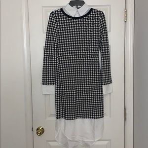 Black and white dress-SOLD